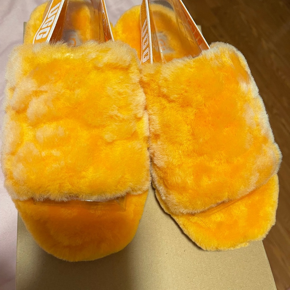 Ugg Fluff Yeah Slide Poppy
